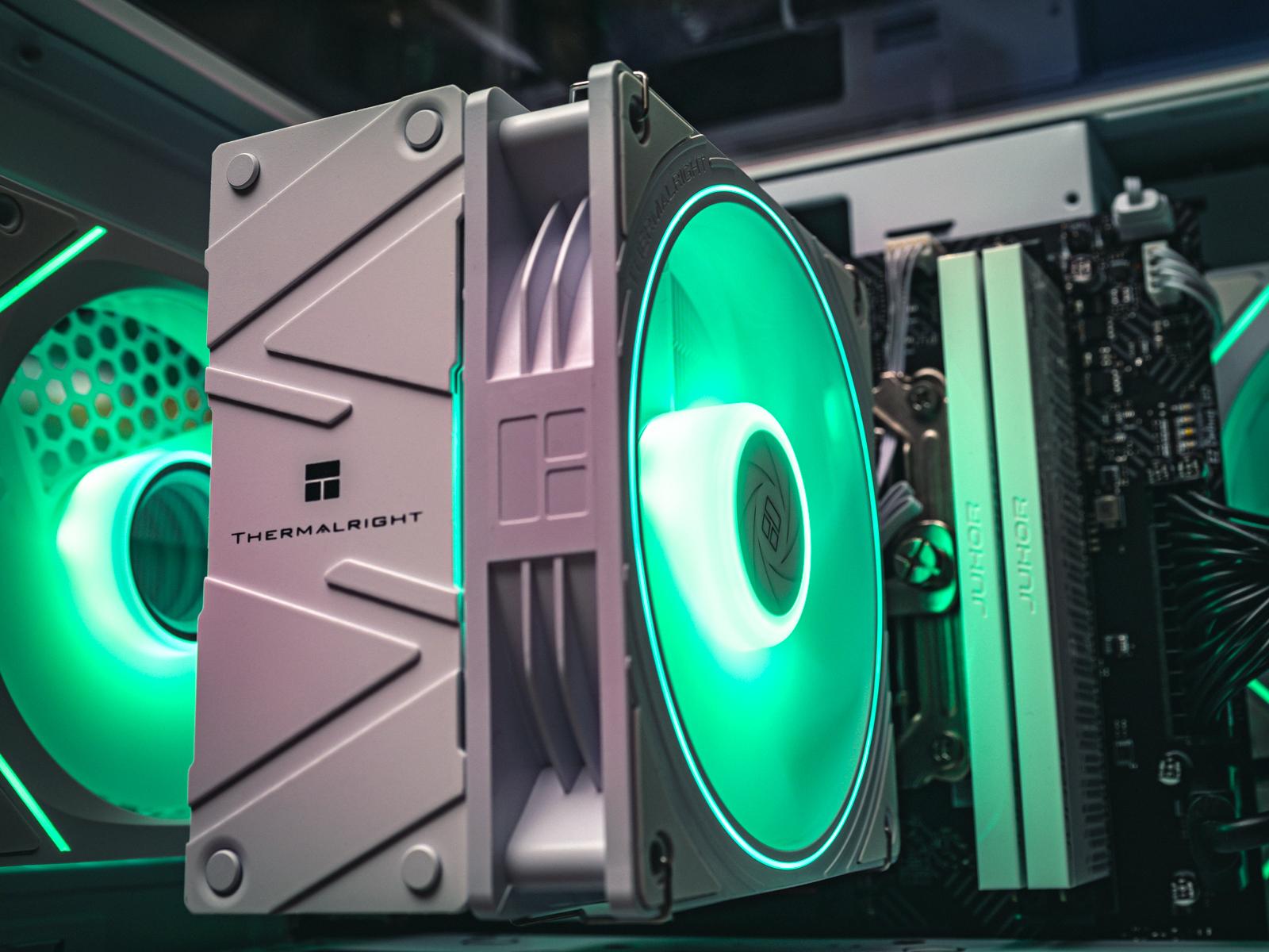 Мощный игровой компьютер в корпусе AOC CG389 Black  на базе процессора Ryzen 5 7500F + RTX 5060