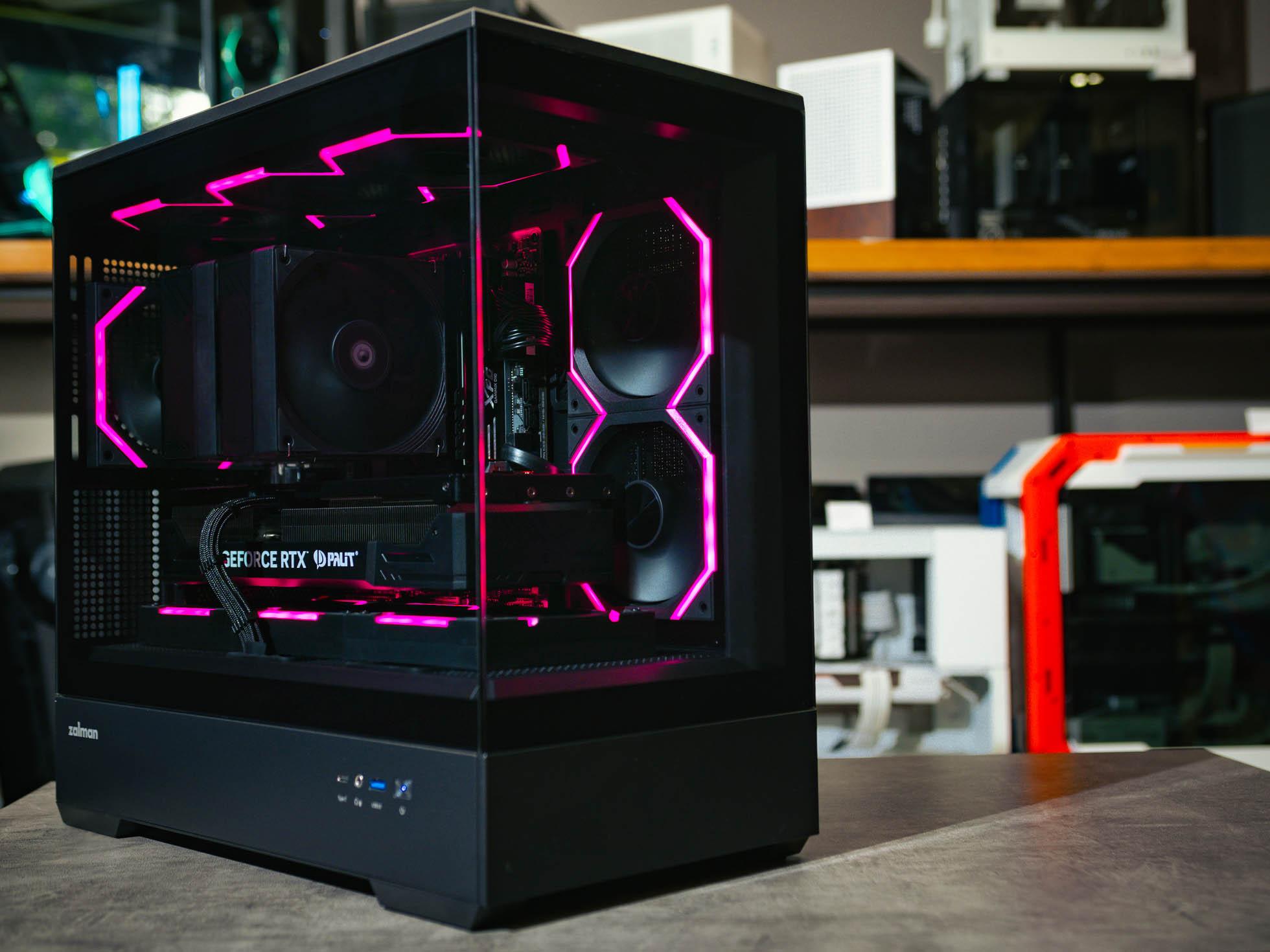 Купить компьютер Nova  в корпусе Zalman p30 c процессором  I5 12600K и видеокартой RTX 4070
