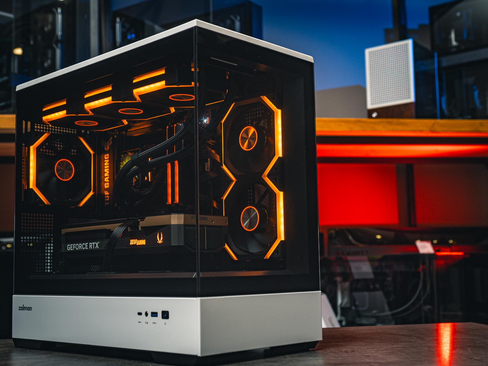 Компьютер в корпусе ZALMAN P30  С Видеокартой RTX 5070 iGame Vulcan