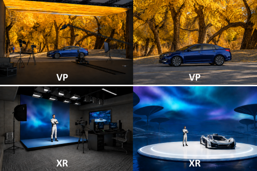XR и VP виртуальные студии