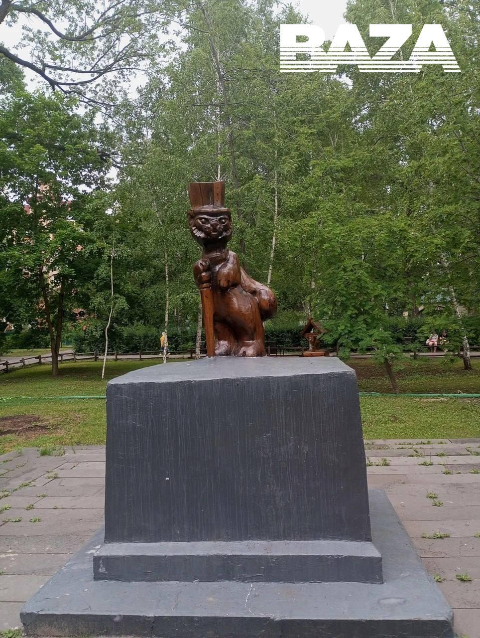 Статуя «Кот ученый» убила годовалую девочку в Саратове