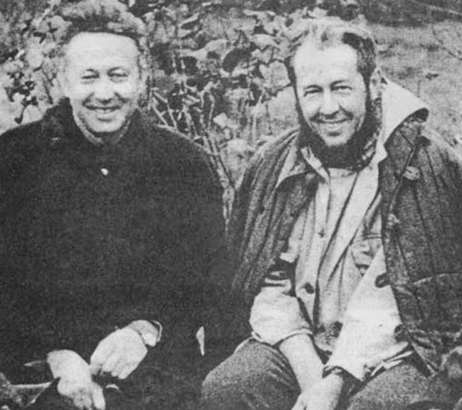 С Жоресом Медведевым 60-е