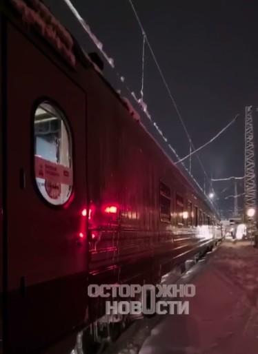 Новый год в темноте: тысячи пассажиров застряли в поездах из-за снегопада на Кубани