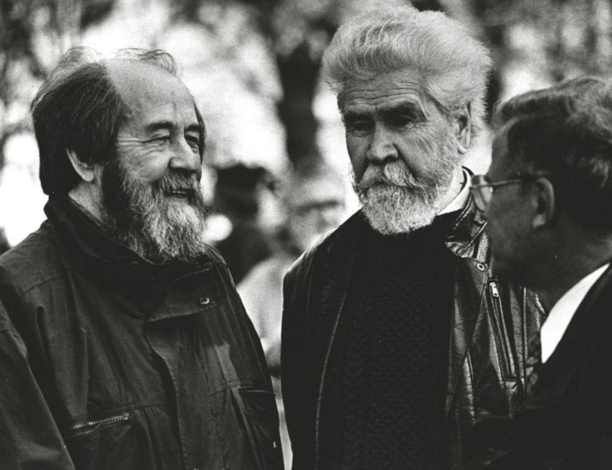 Солженицын и Можаев 1996