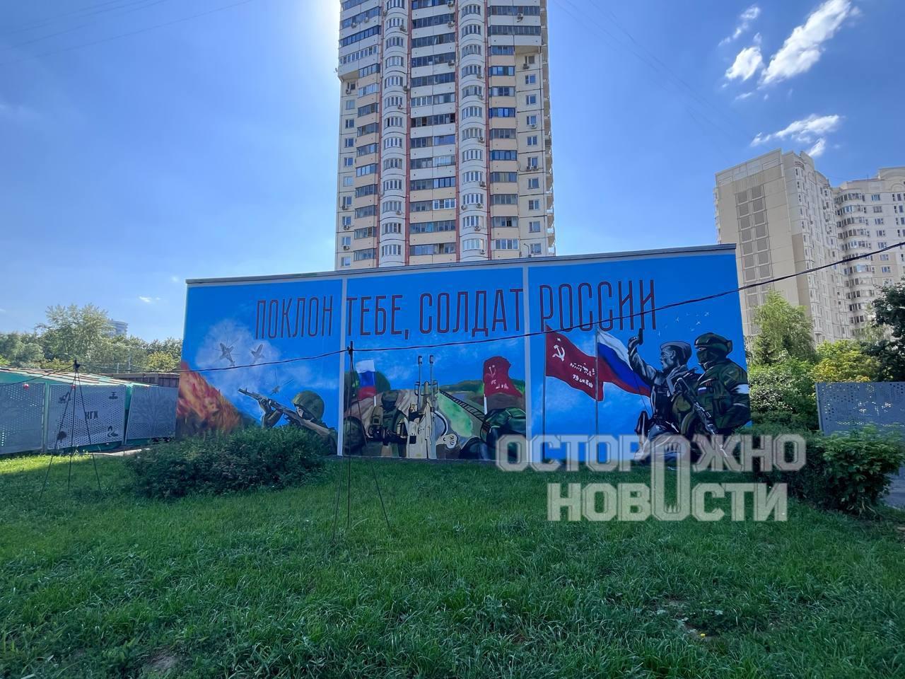 В Москве оштрафовали пенсионера Гойду за обещание испортить граффити, если на нём будет буква Z