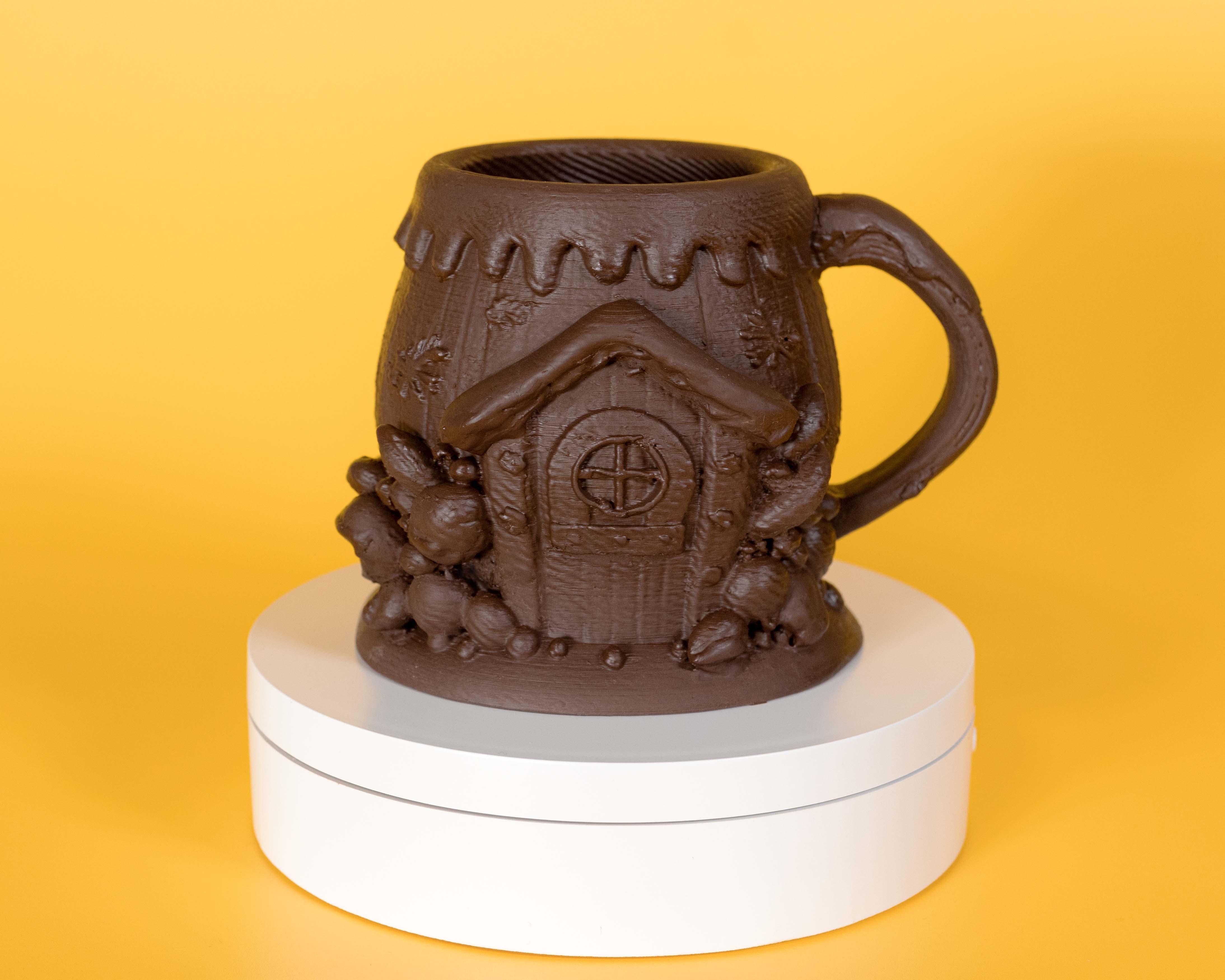 Шоколадная посуда кружка-домик2