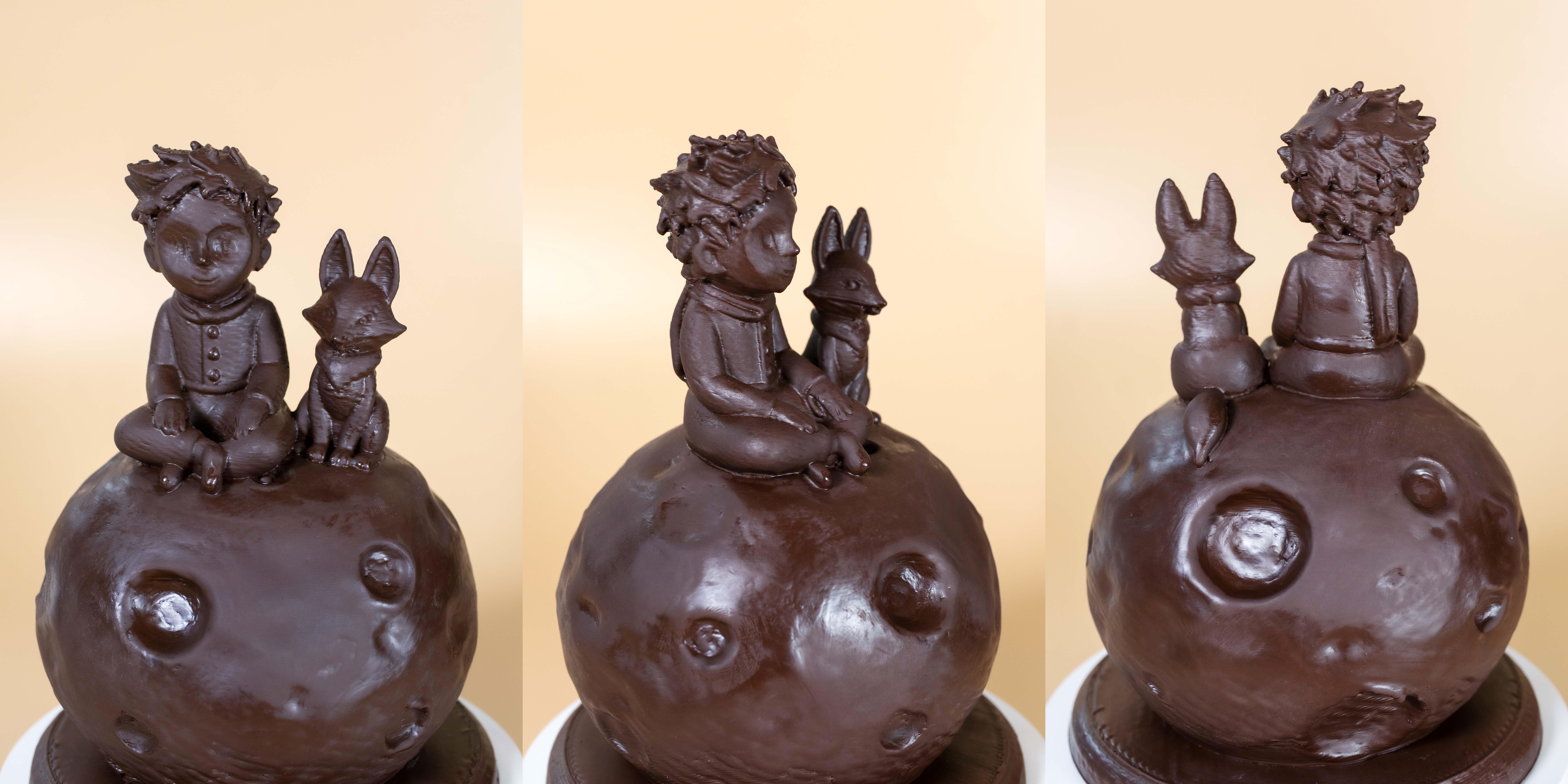 Маленький Принц и Лисенок на Луне