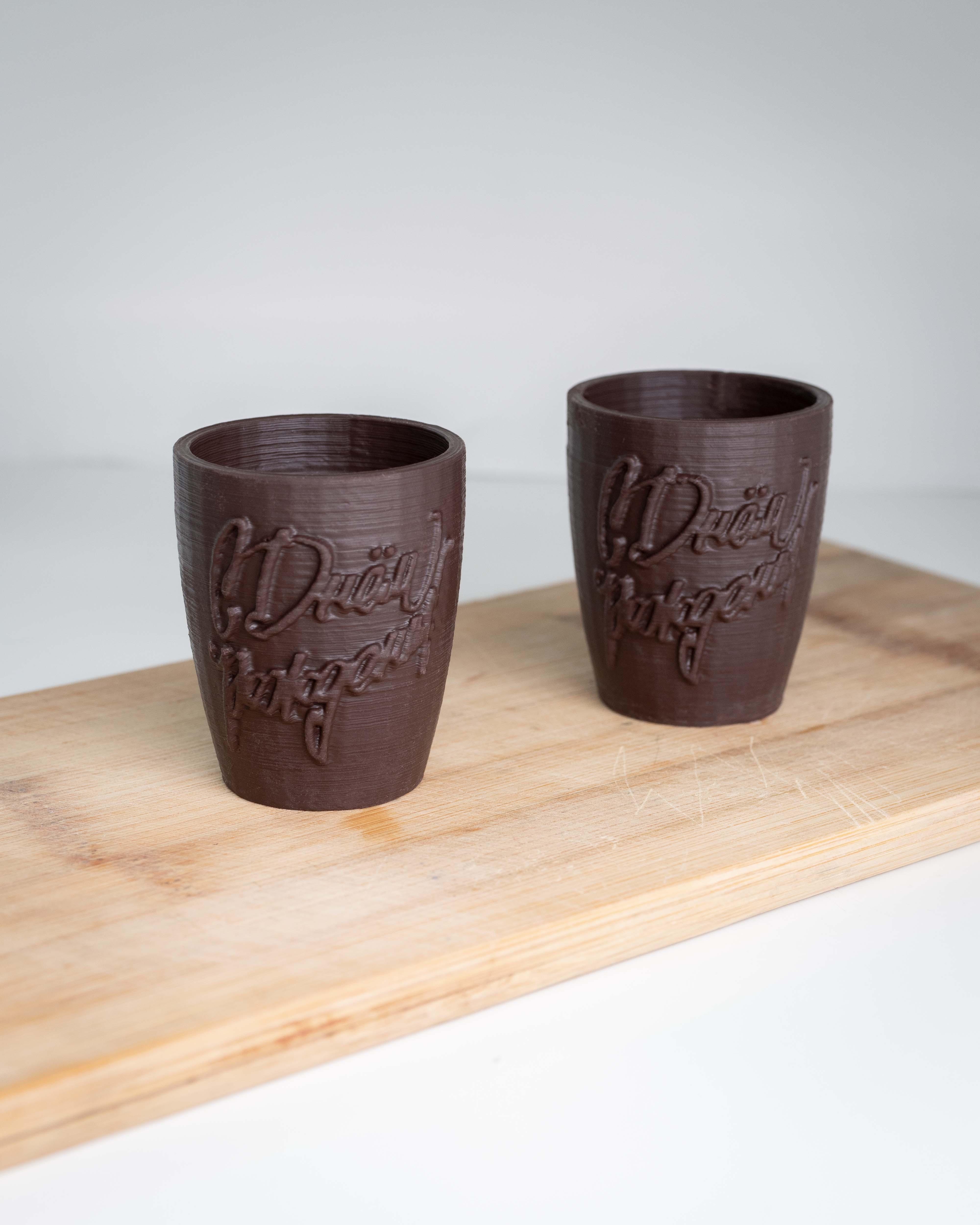 Шоколадные рюмки