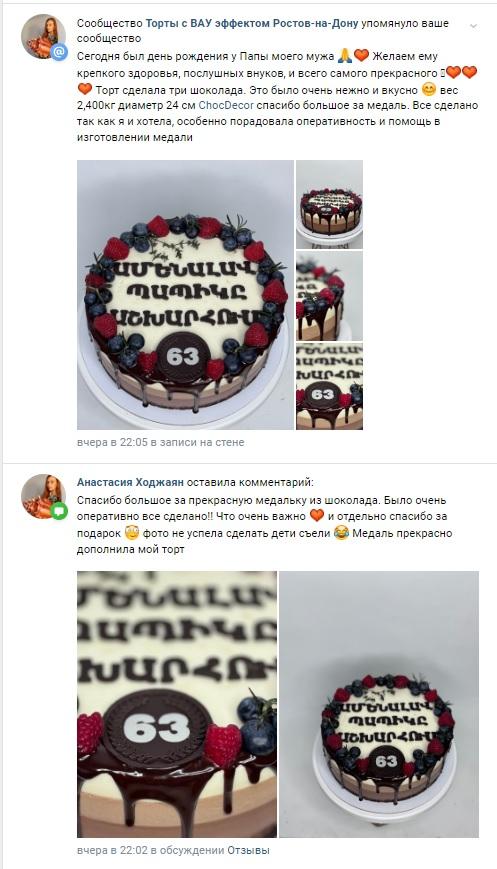 шоколадный топпер