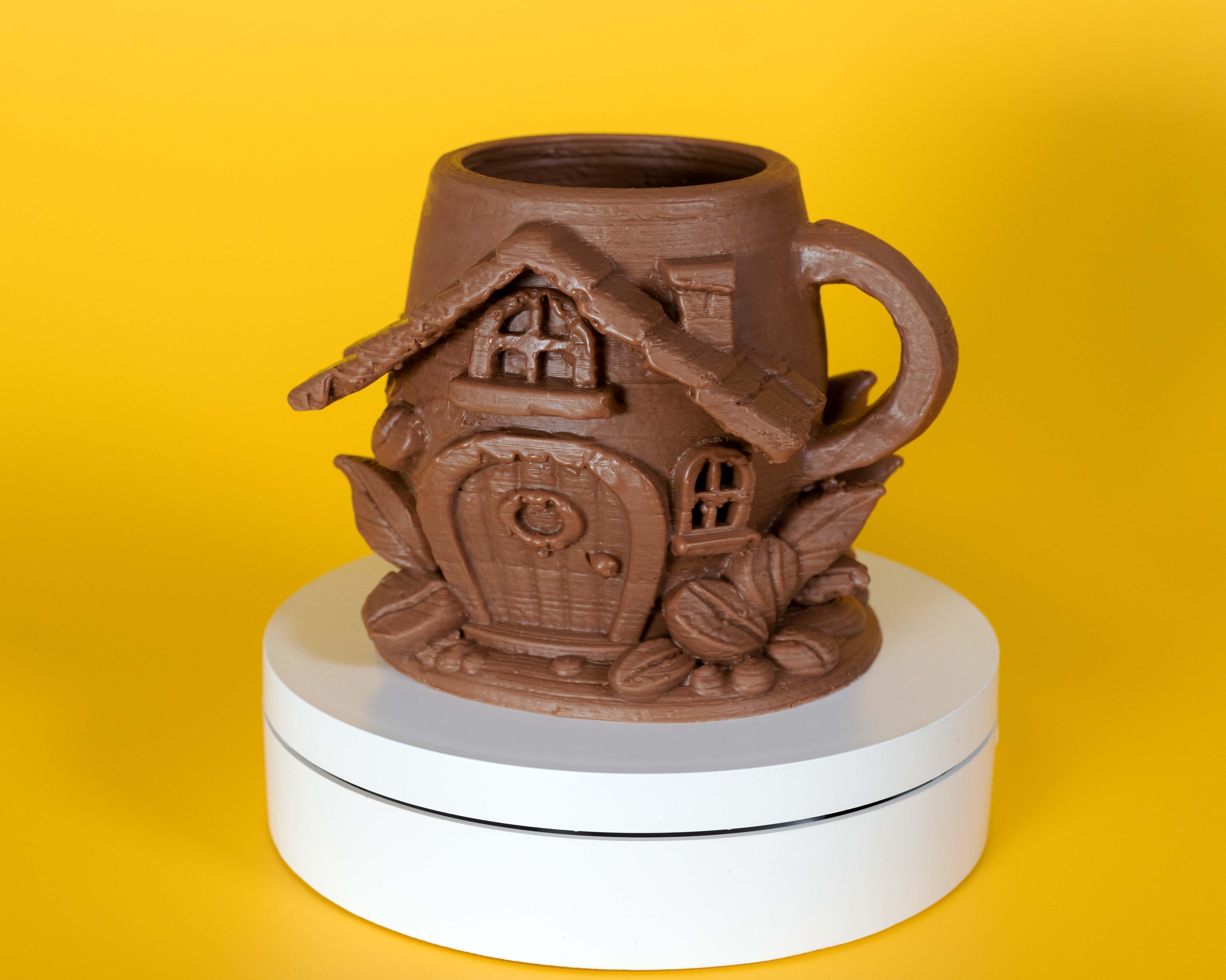 Шоколадная кружка-домик