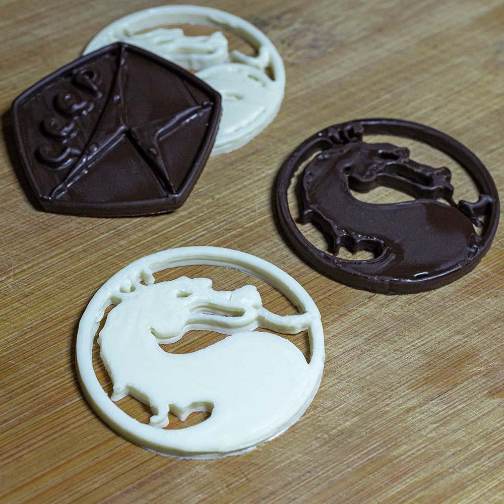 шоколадный топпер