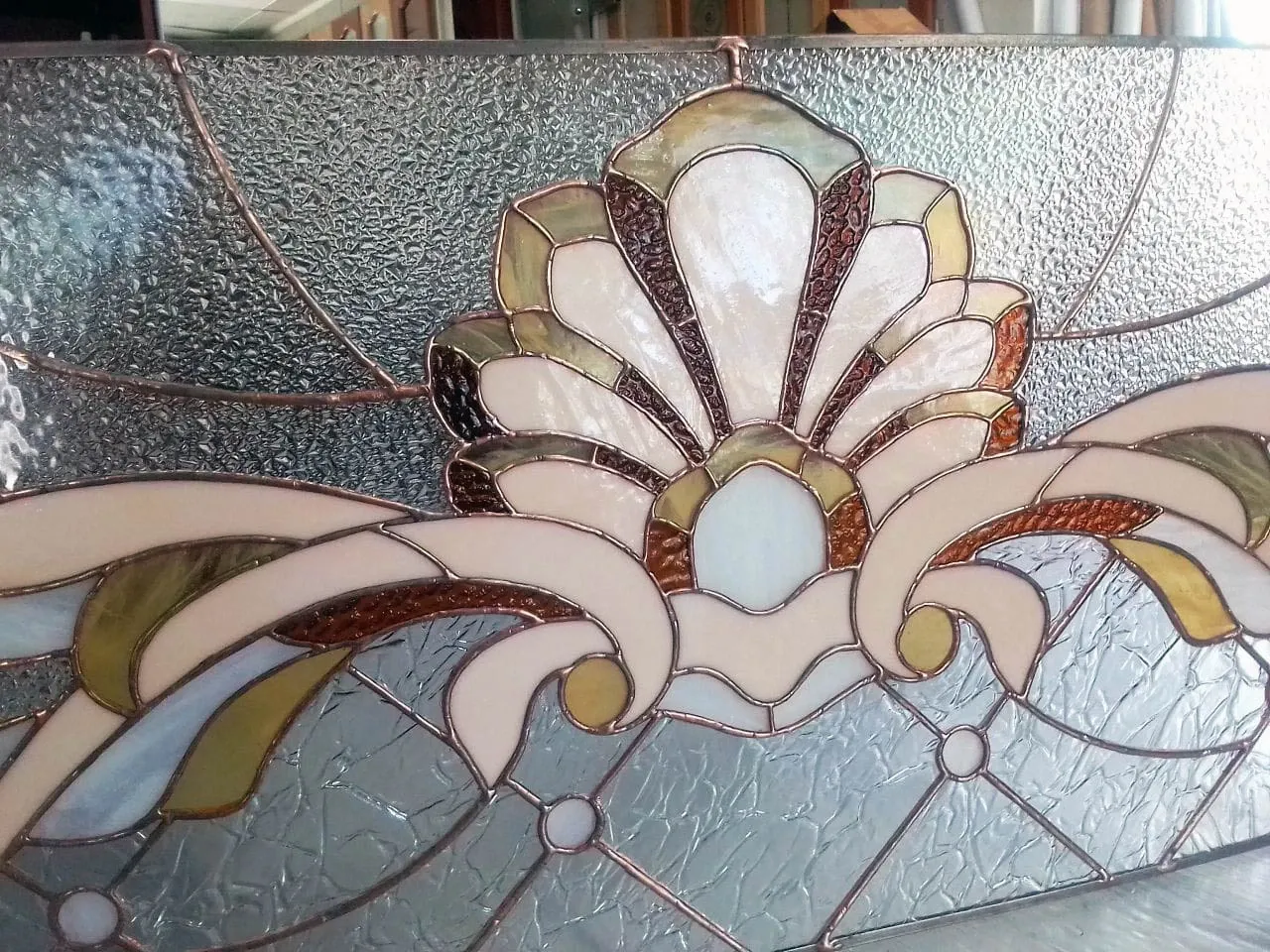 Витраж паяный тиффани