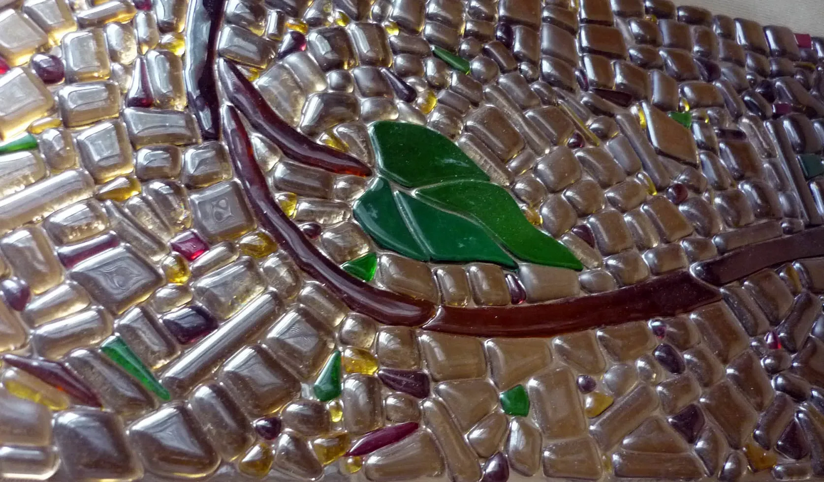 Витражная мозаика фьюзинг