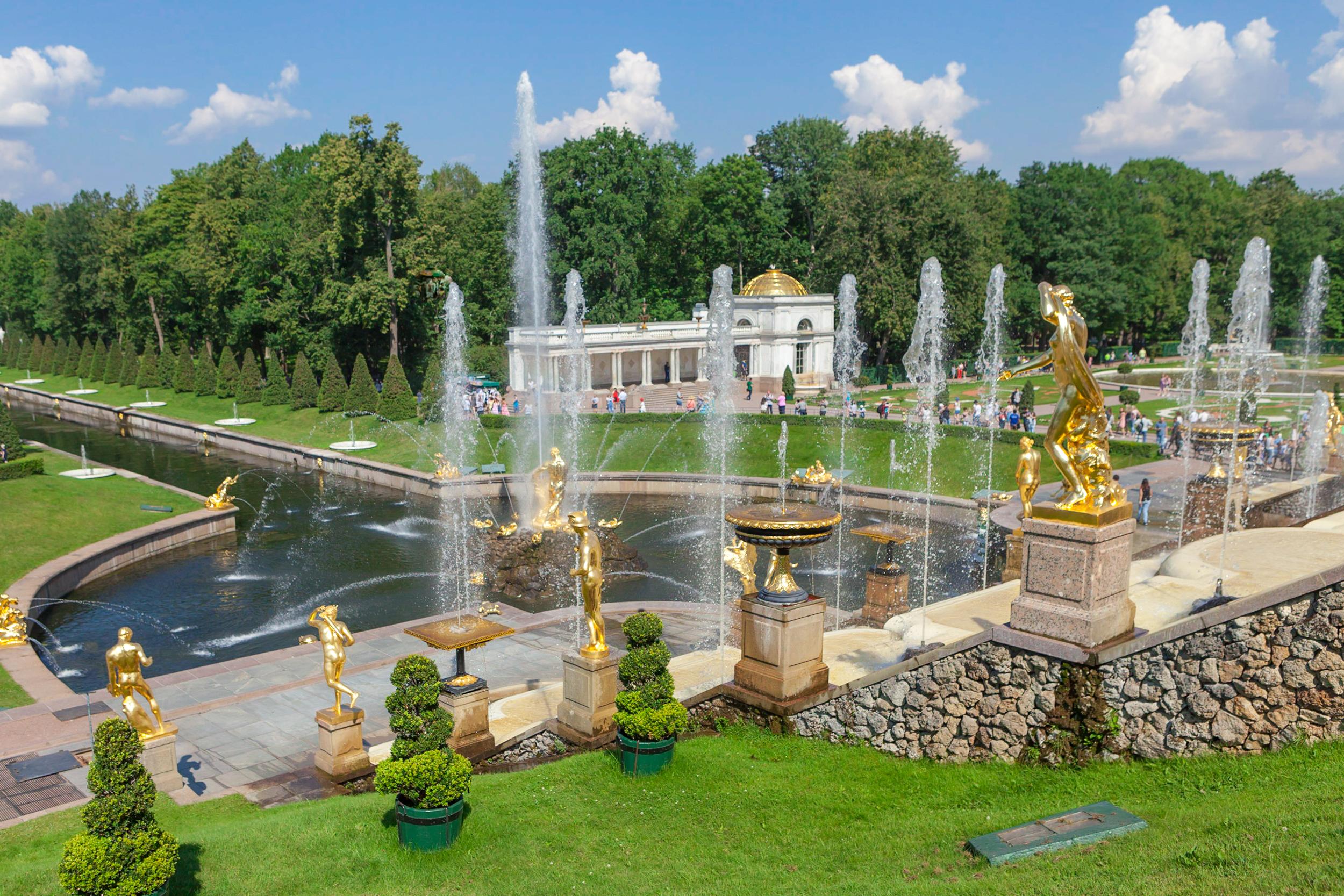 Петергоф Большой каскад
