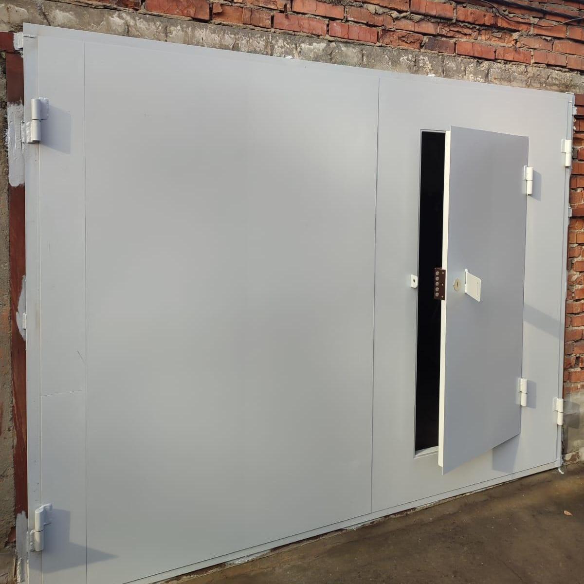 серве железные гаражные ворота title image alt