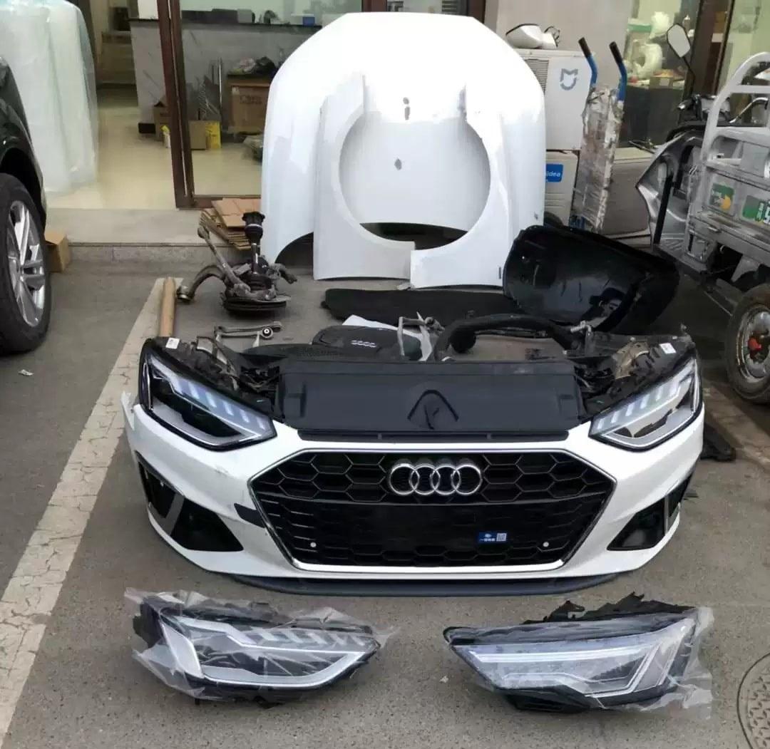 Фары и капот Mercedes C-класса W205 — кузовные запчасти