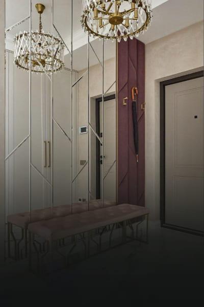 зеркальное панно