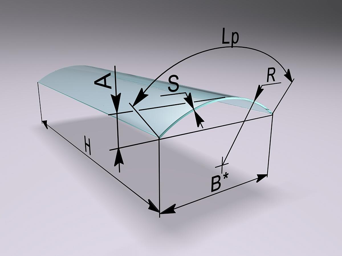 Гнутое стекло