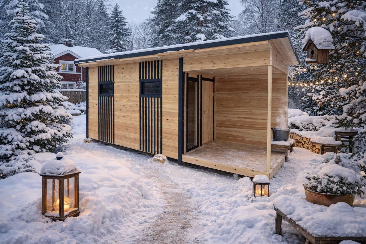 Баня 4x4  без веранды