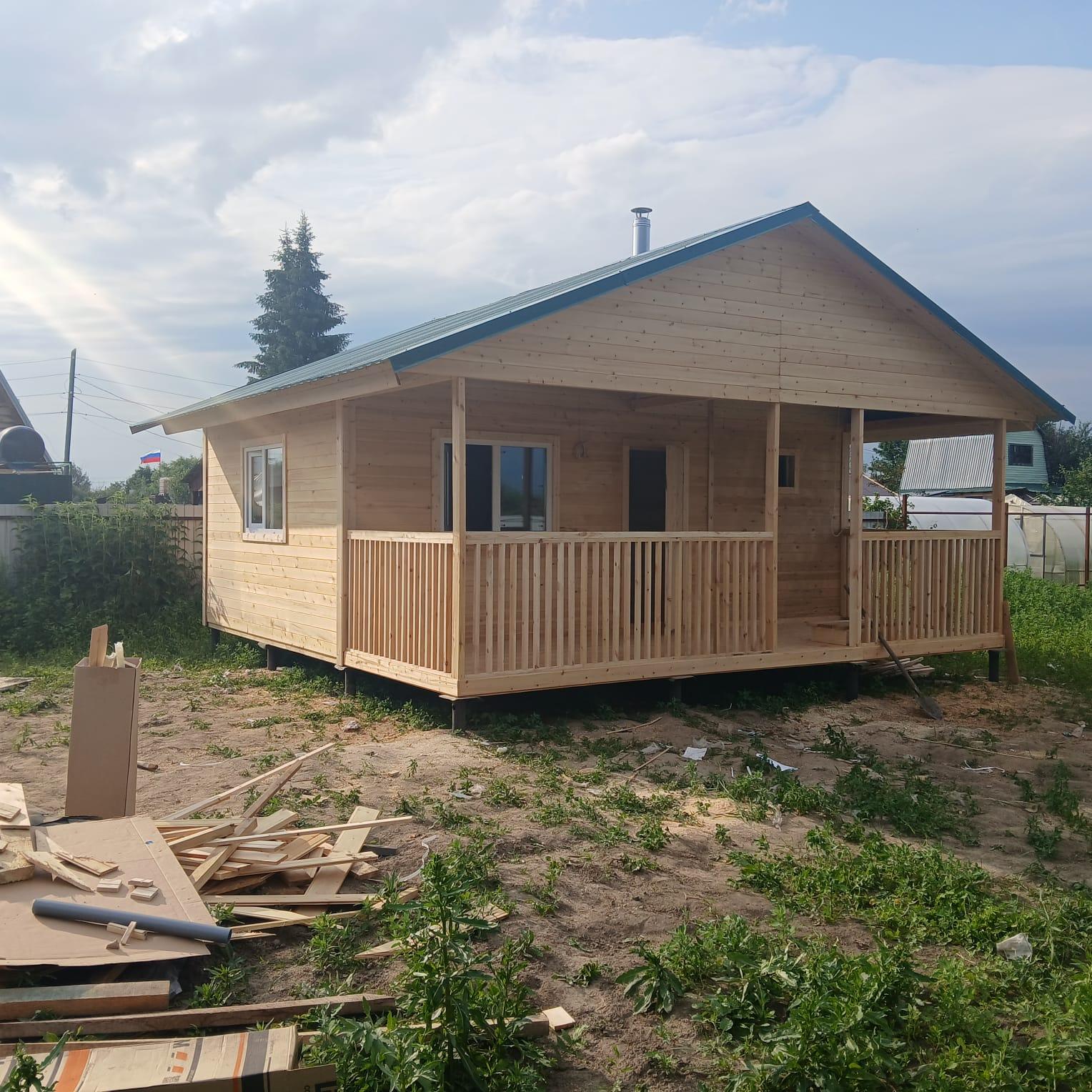 Баня 4x4  без веранды