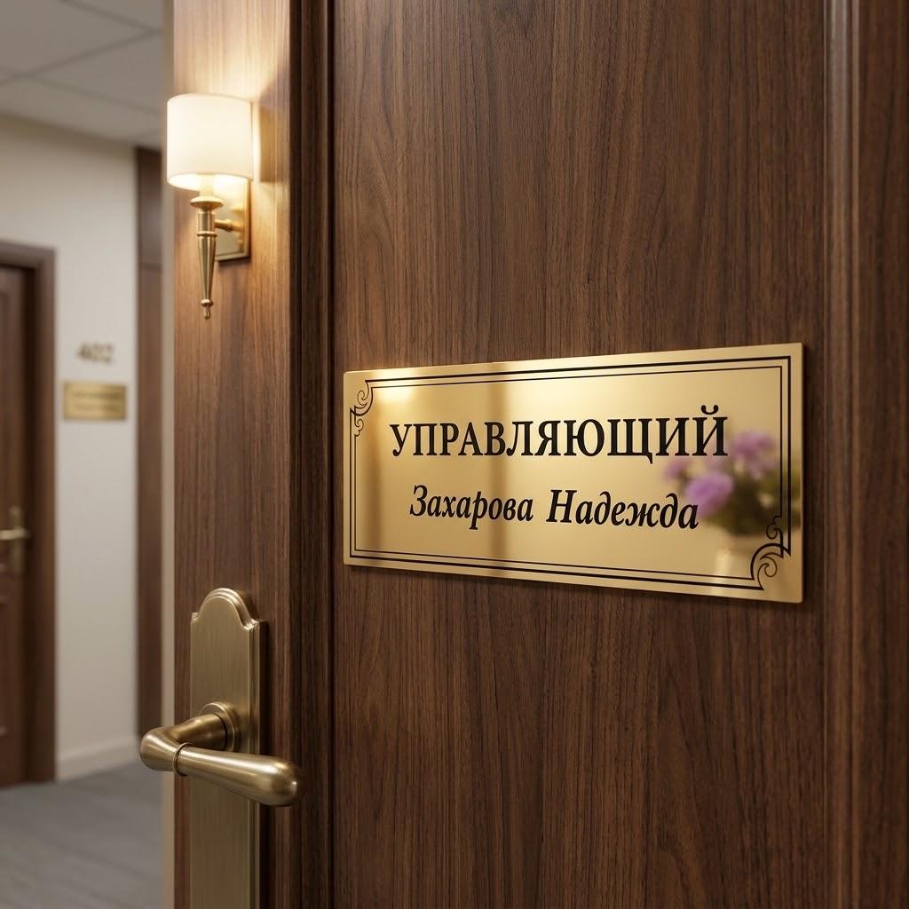 Пластиковые  таблички
