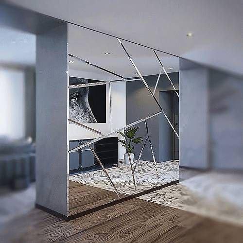 Раздвижная стеклянная перегородка в ванной комнате — функциональное разделение пространства, подходит для современных интерьеров