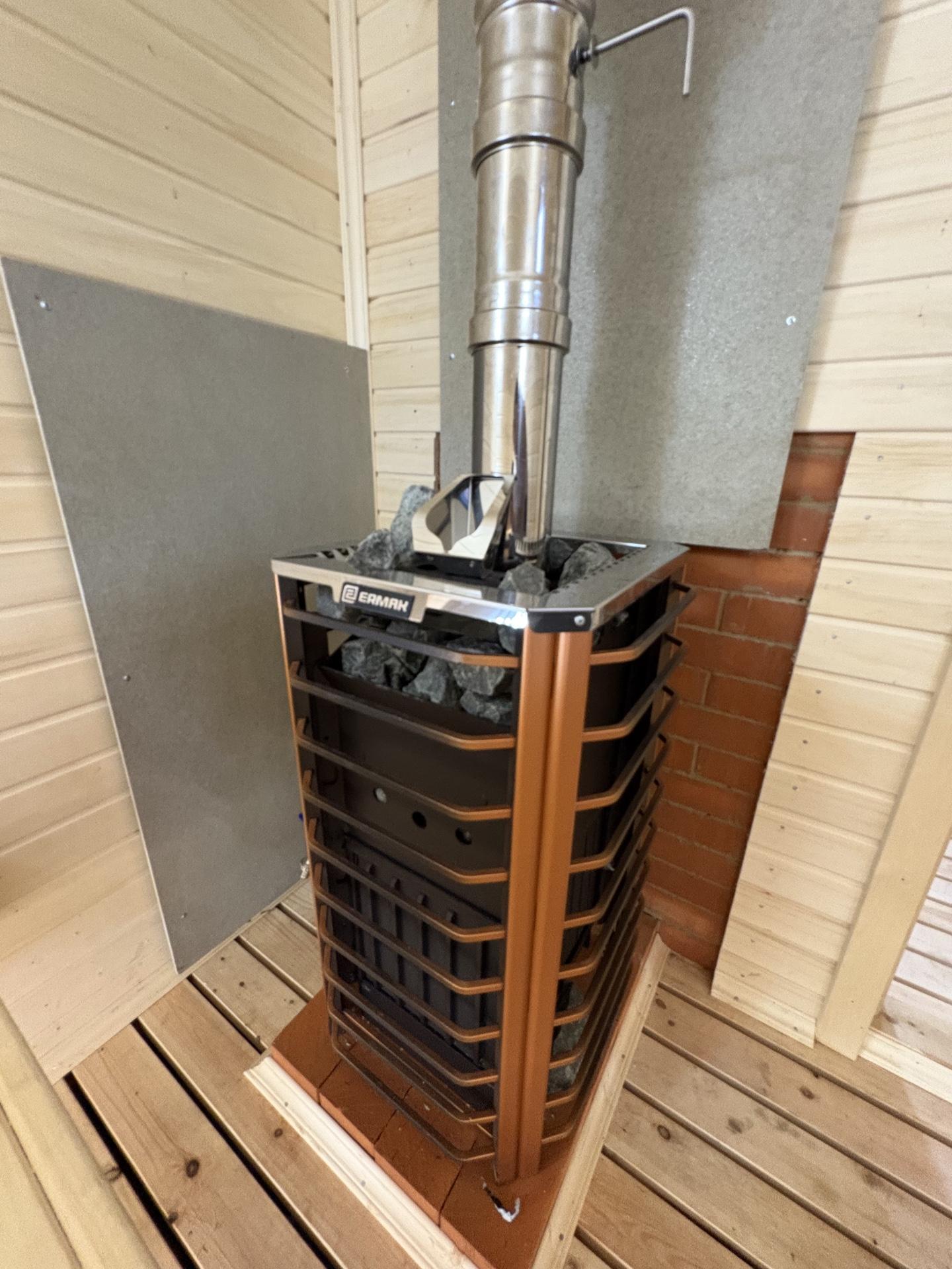 Мобильная баня из вагонки