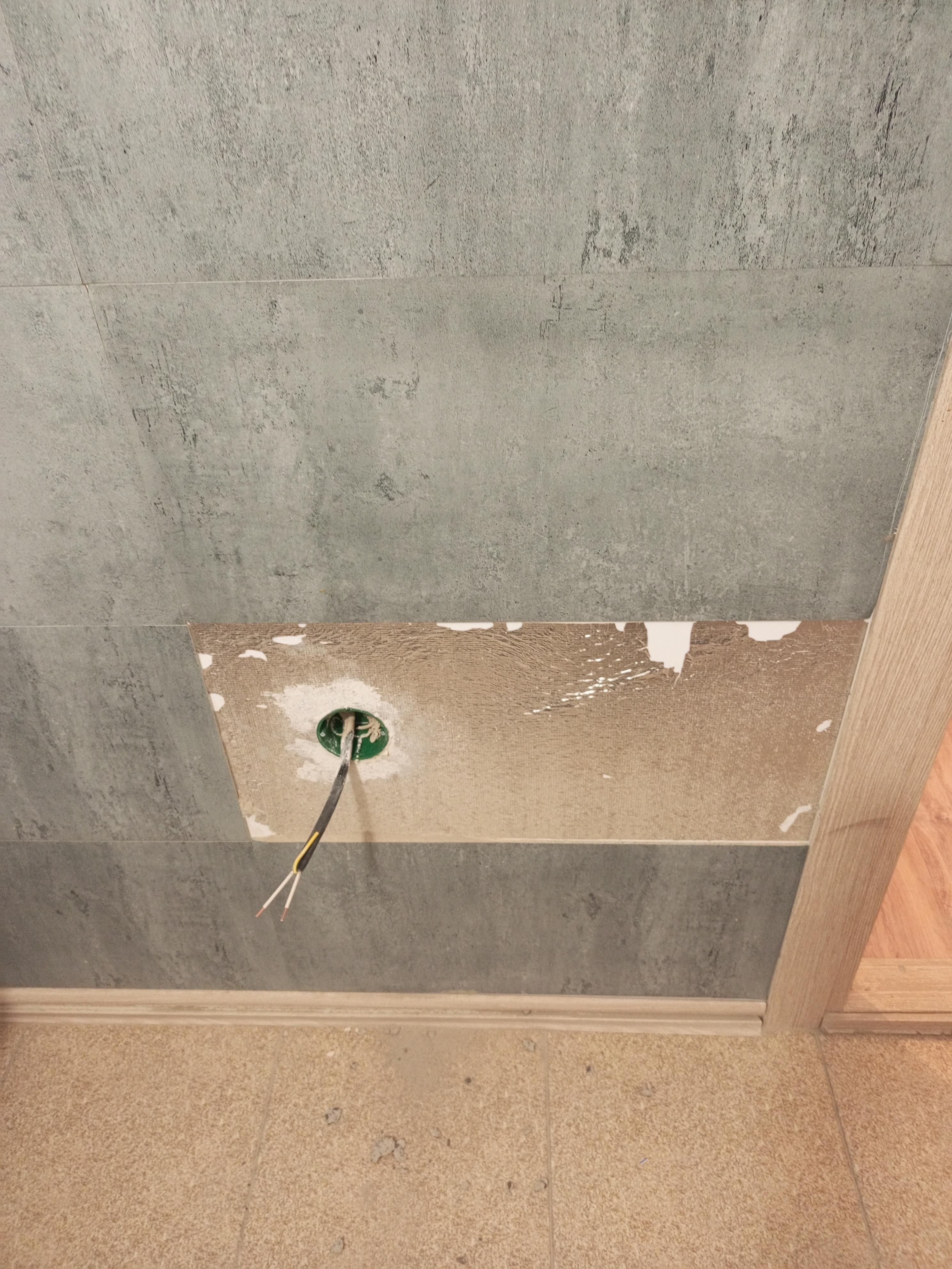 подрозетник врезка