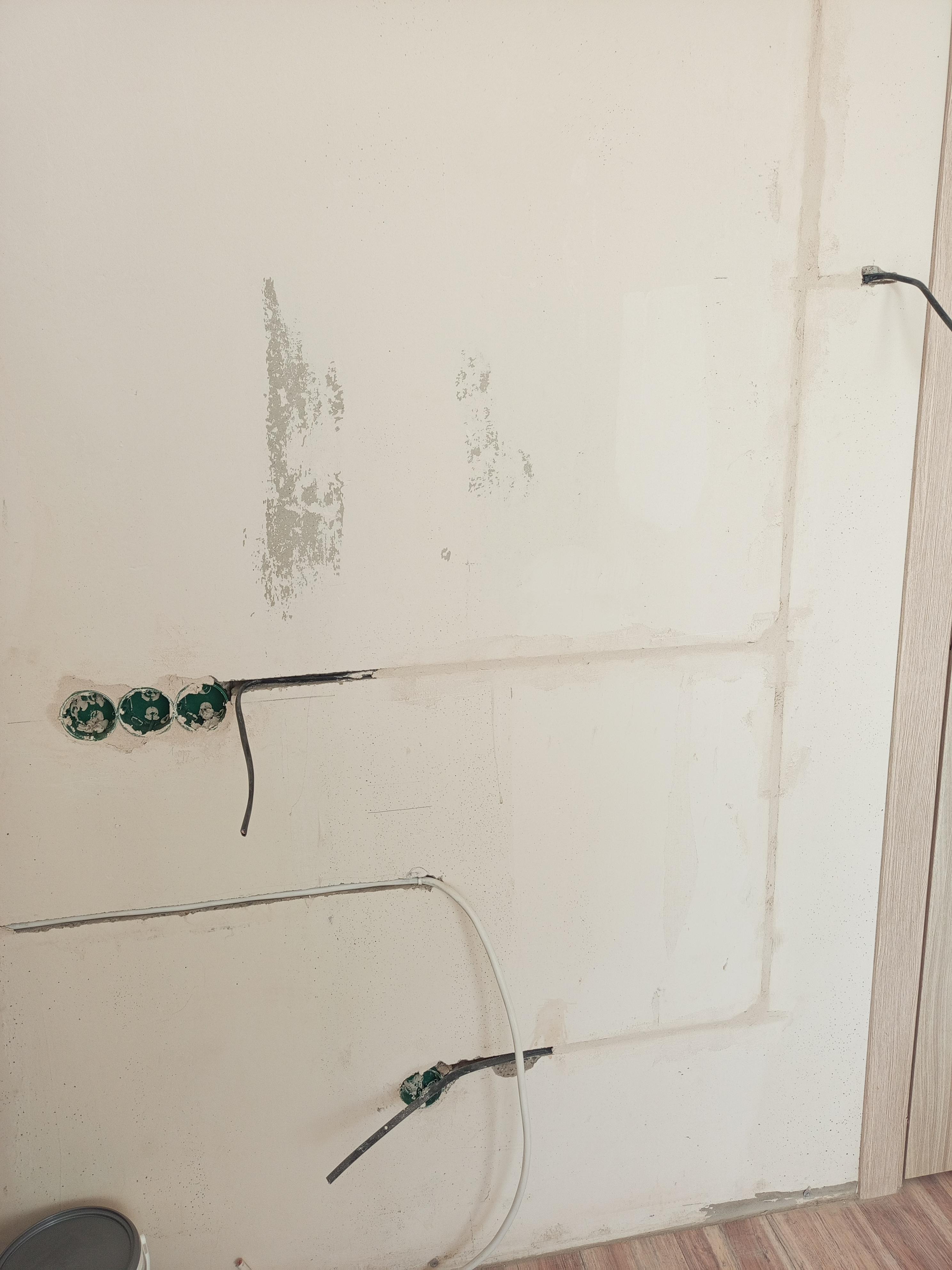 монтаж электрики на кухне