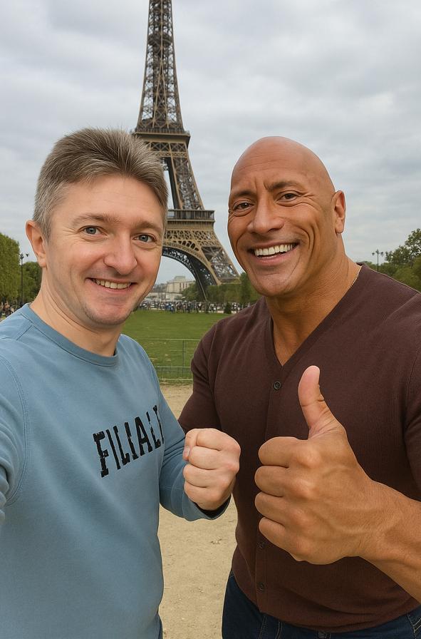 Вадим Куценко и скала Джонсон