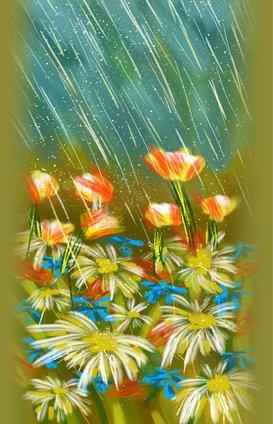 Танец под дождём