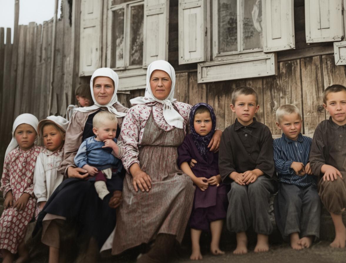 Реставрация старых фотографий до и после