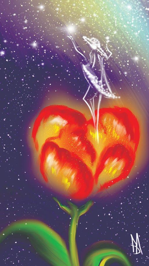 Танец в сердце цветка