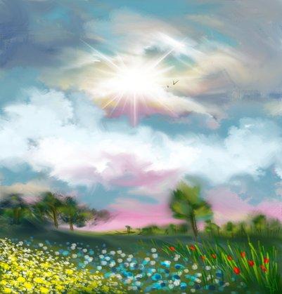 Буря над морем