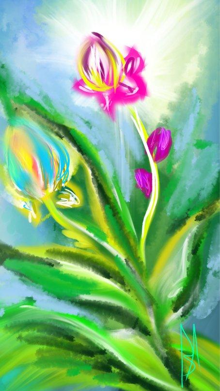 Пробуждение цветка