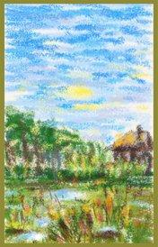 Домик у пруда