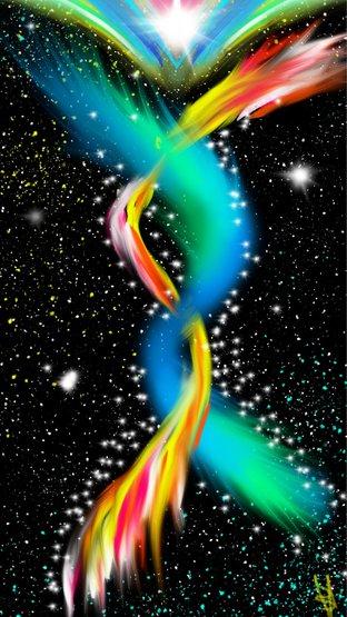 Космическая спираль жизни