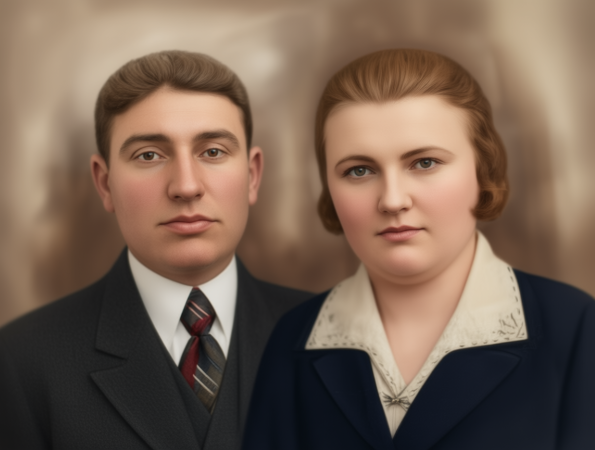 Пример оживления чёрно-белого снимка