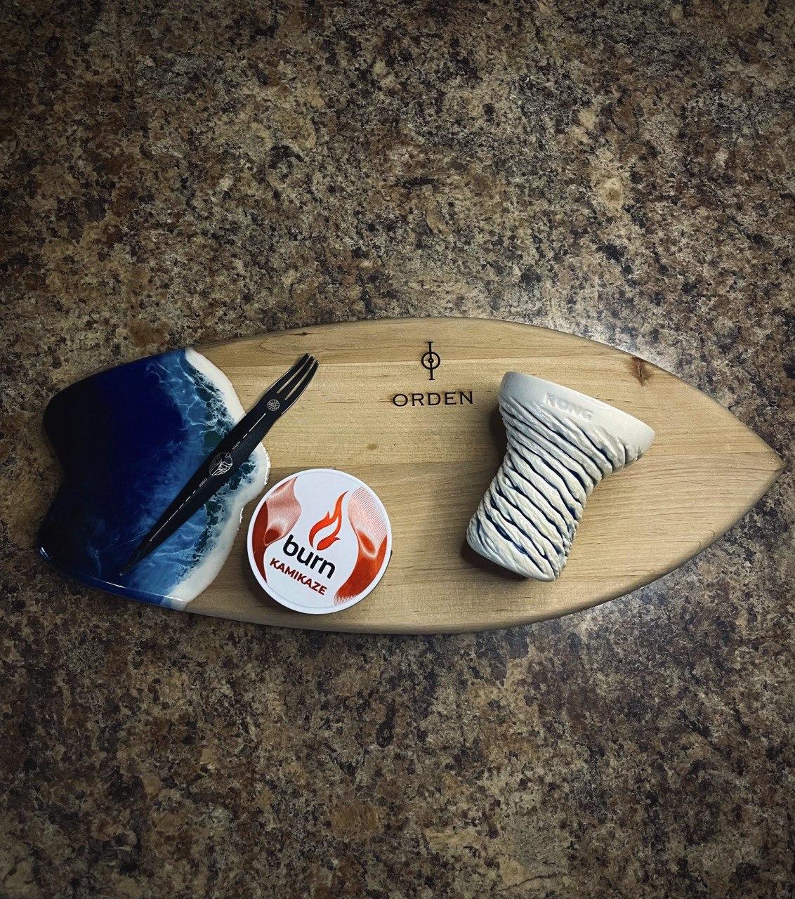 Красивая забивка чаши для кальяна