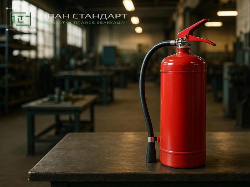 Первичные средства пожаротушения на объектах хранения