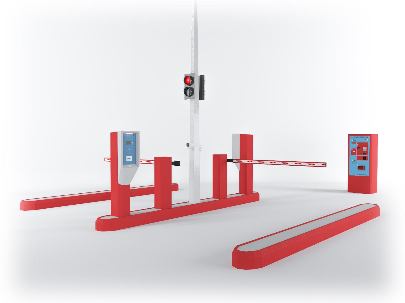 Автоматическая платная парковка с паркоматом CardPark Автоматическая платная парковка с паркоматом CardPark