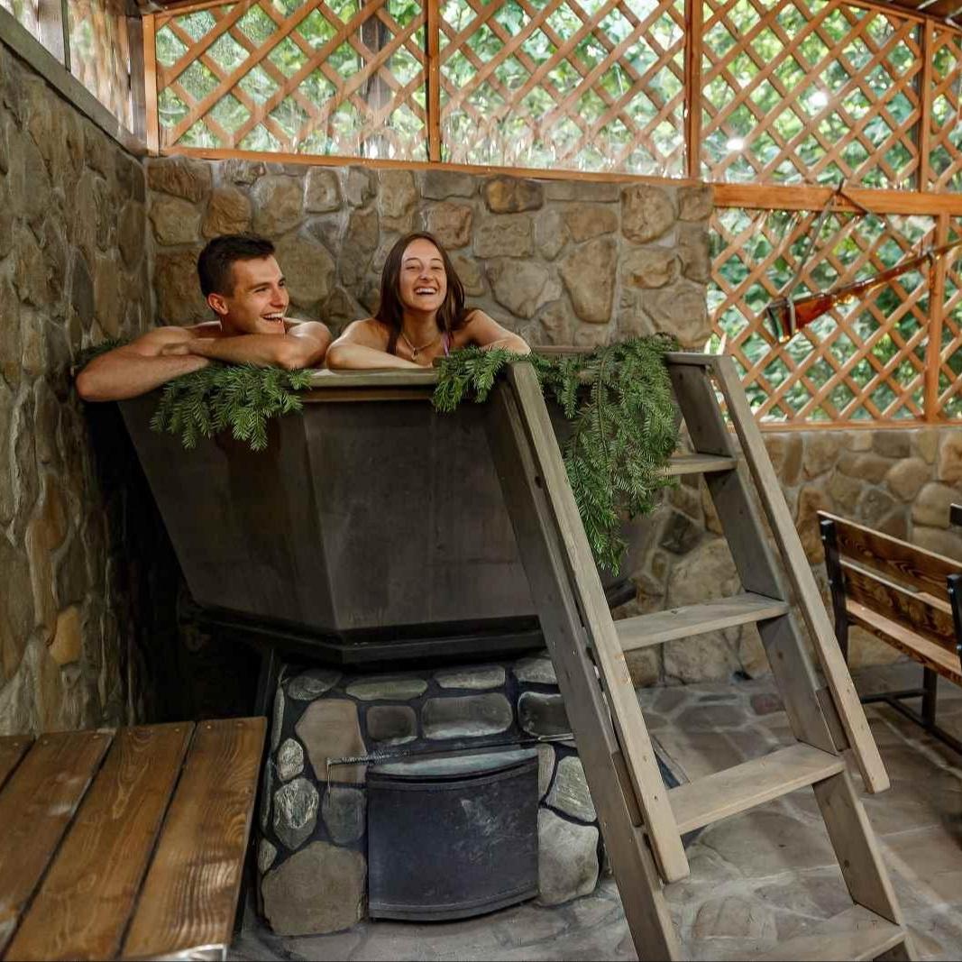 банный чан гостевого дома на набережной