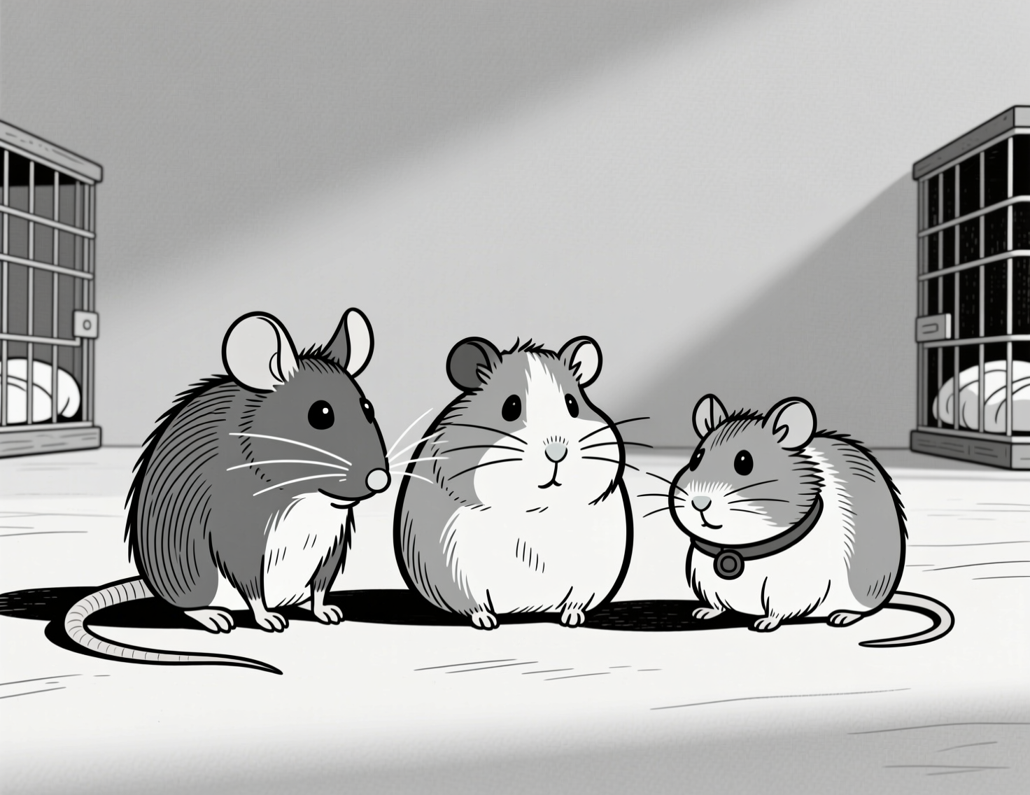 Грызуны на фото: крыса, морская свинка и хомяк на странице кремации животных