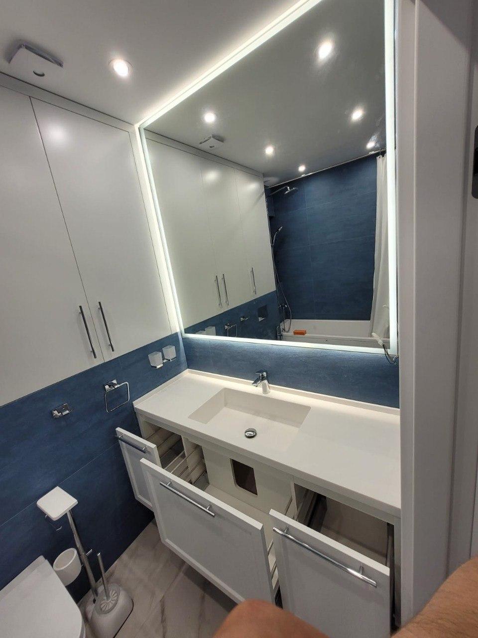 Мебель в ванную на заказ