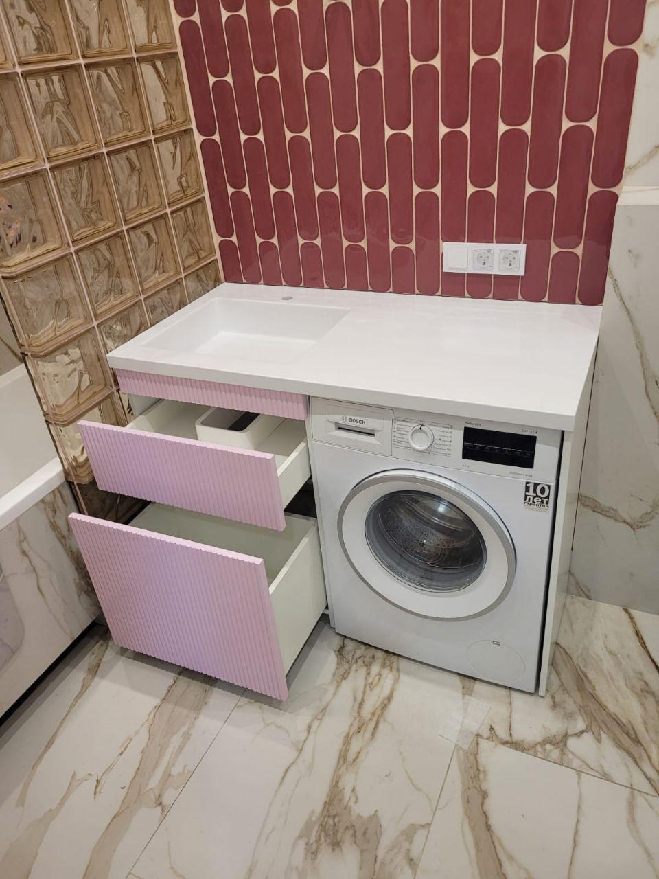 Навесная тумба для ванной комнаты