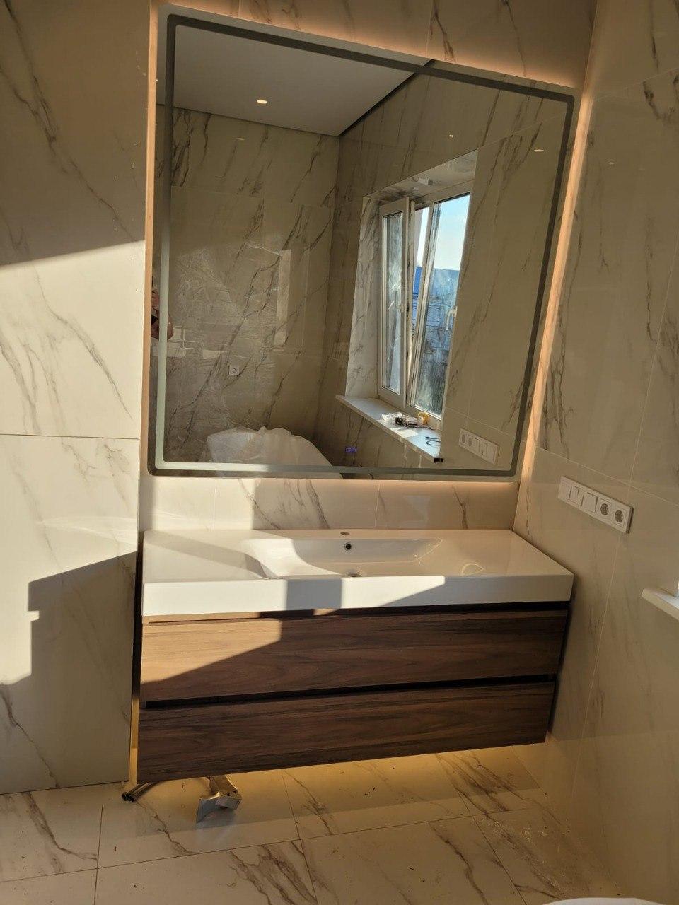 Мебель для ванной на заказ 