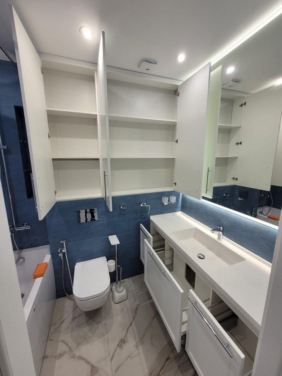 Мебель в ванную на заказ