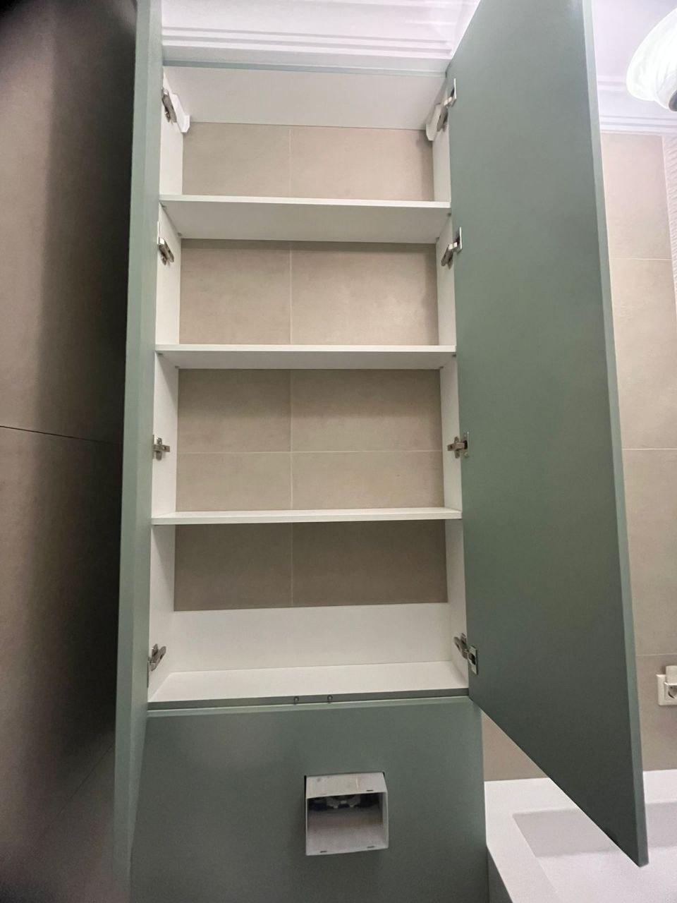 Навесная тумба для ванной комнаты