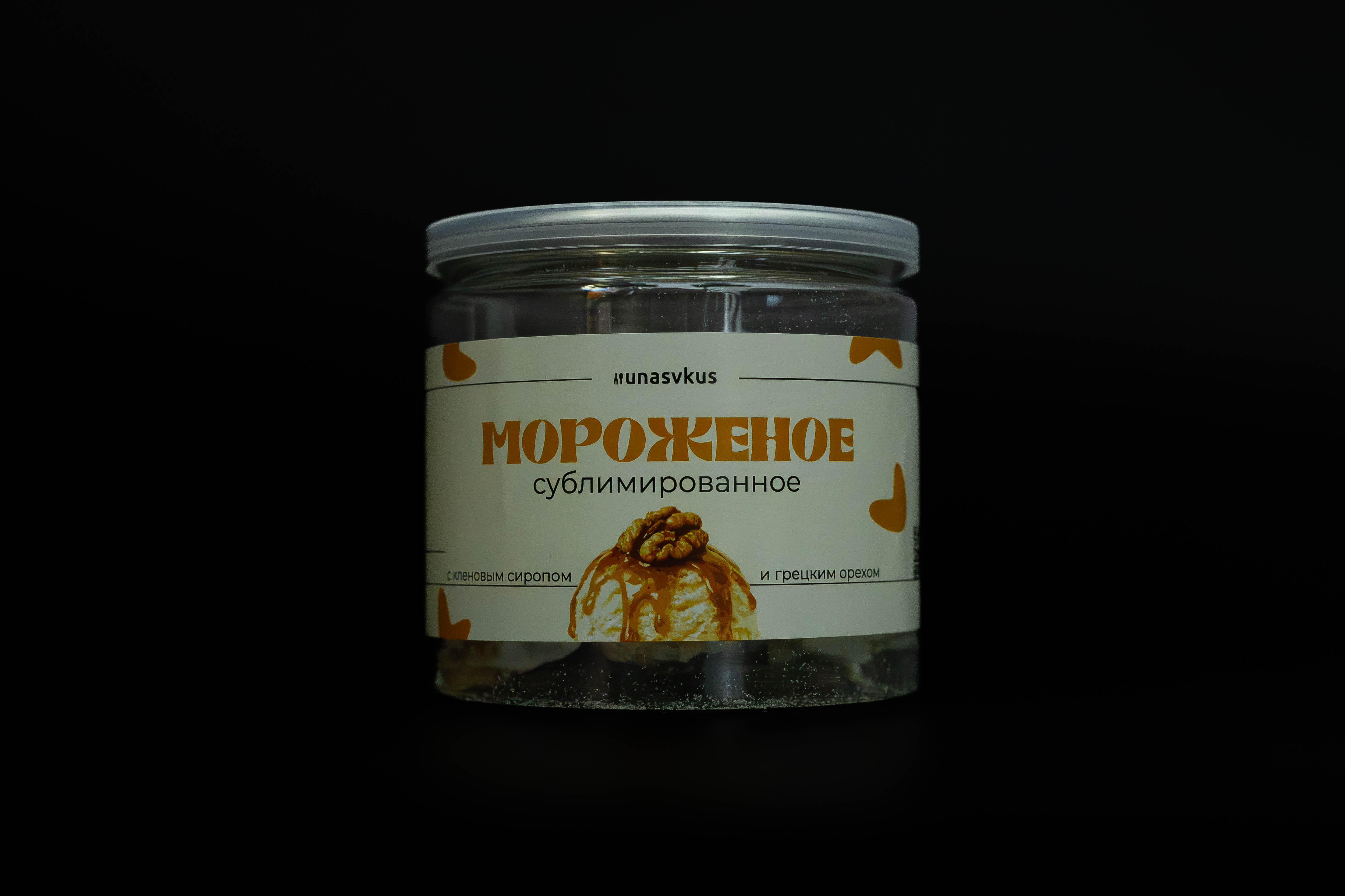 Грецкий орех сублимированное мороженое Unasvkus