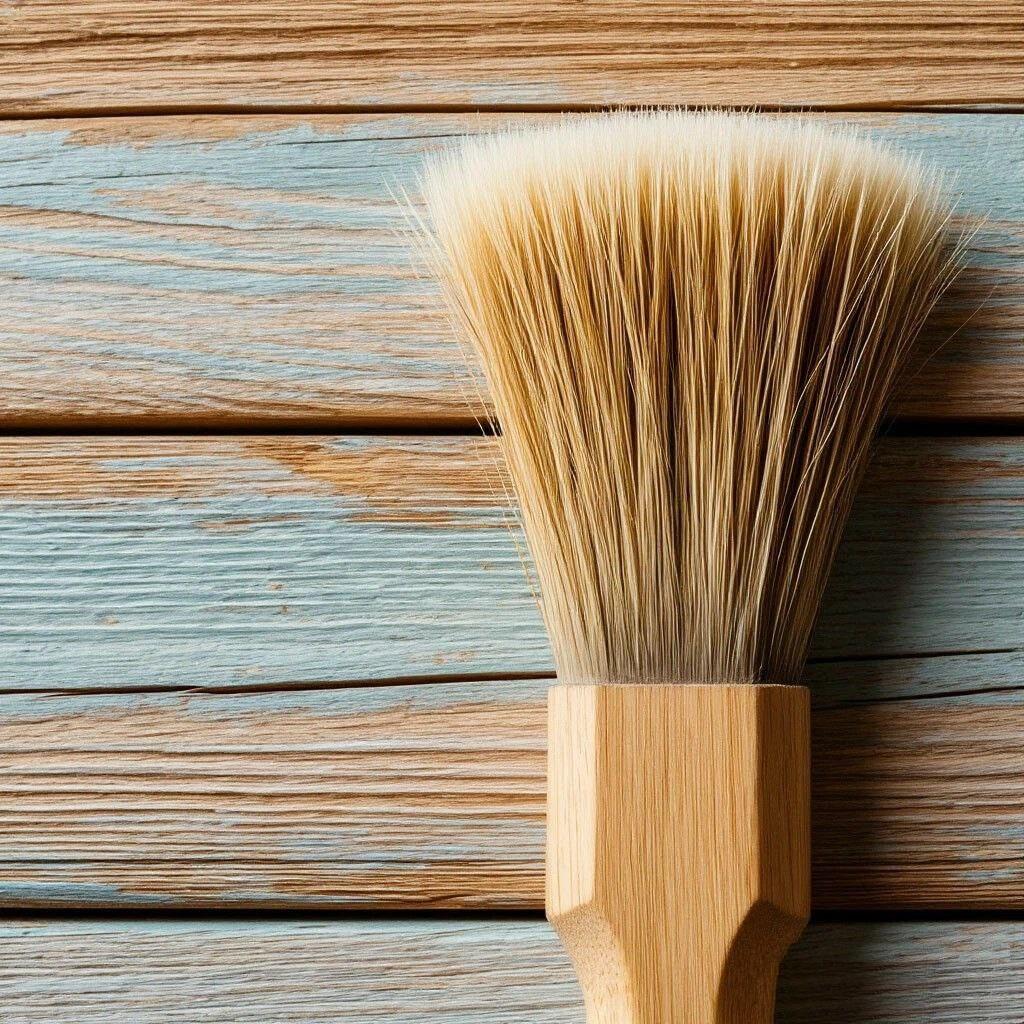 Нанесение грунтовочного слоя на брусовую стену. Нанесение грунтовочного слоя на брусовую стену.